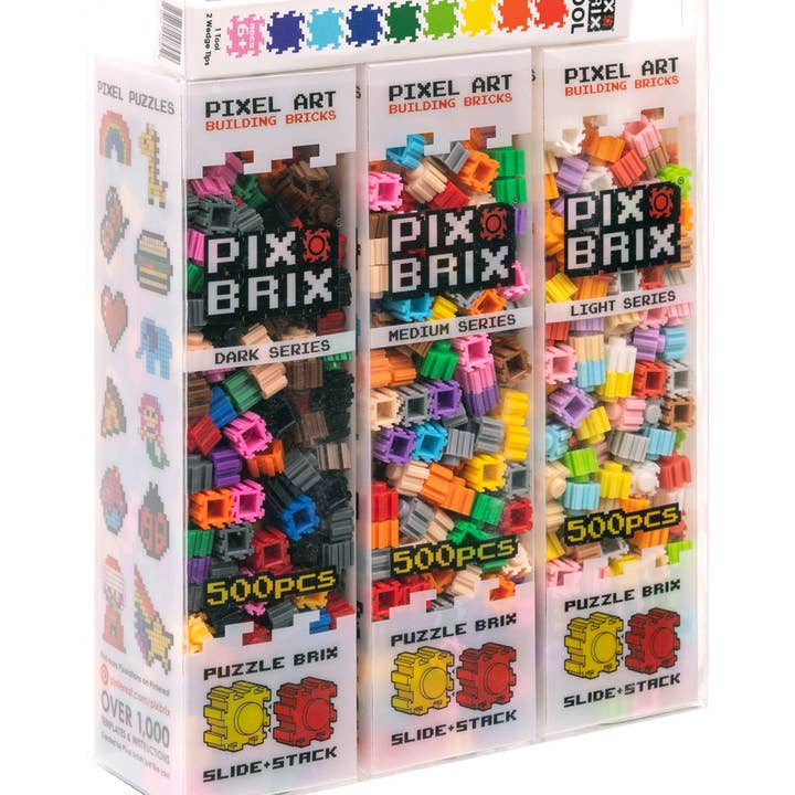 Lot mixte de 1500 pièces avec outil pour la vente par Pix Brix