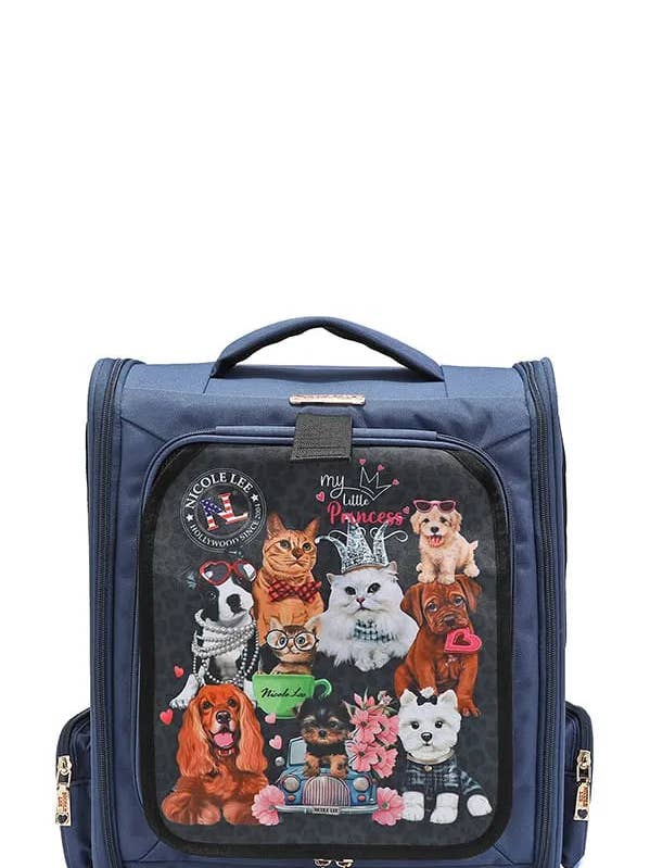 Nicole Lee USA Expandable Pet Carrier Backpack for wholesale by Queenado