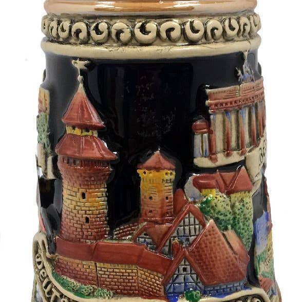 Allemagne Allemagne Paysages urbains peints LE German Beer pour la vente par Pinnacle Peak Trading