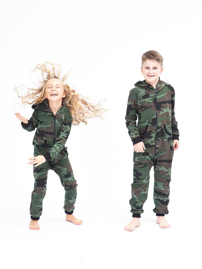 Sofa Killer Unisex Kids Onesie With Camouflage Pattern Camo for wholesale by Sofa Killer