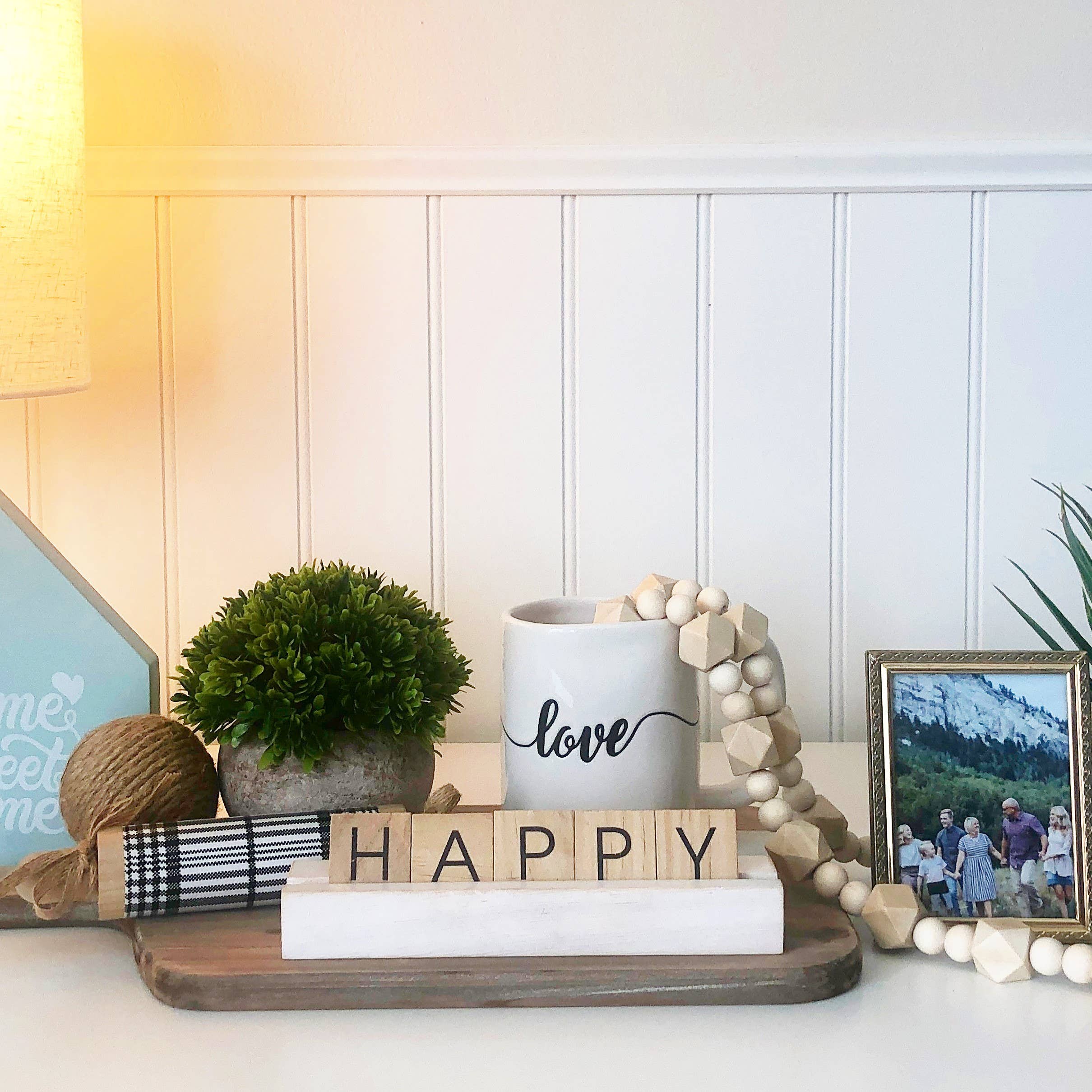 Foundations Decor - Vendita all'ingrosso Decorazioni da tavolo - Supporti per piastrelle Scrabble Decor17