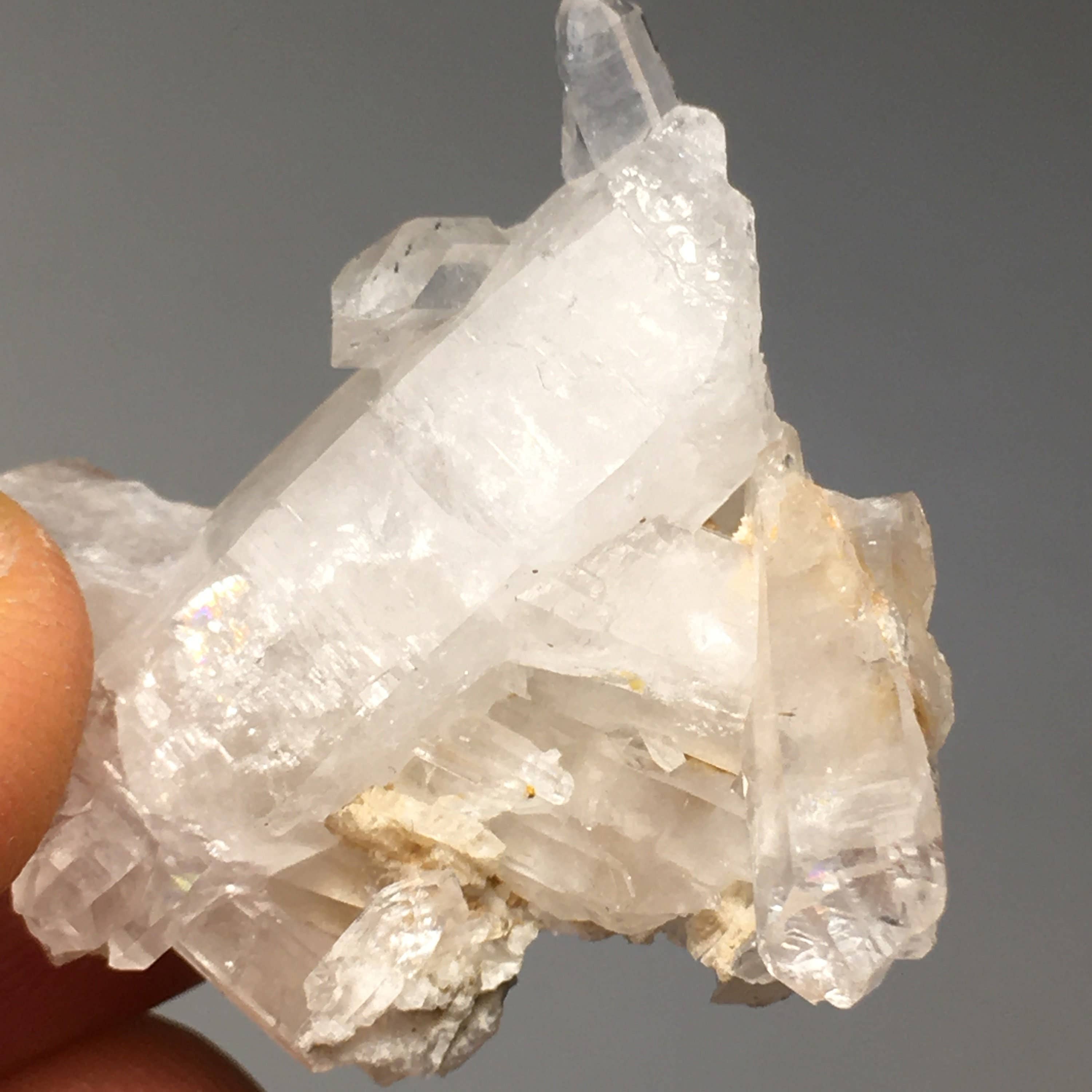 Wildheart Crystals – Pedra/cristal espiritual por atacado – AGLOMERADO DE QUARTZO Grande Ponto Tabular Plano7