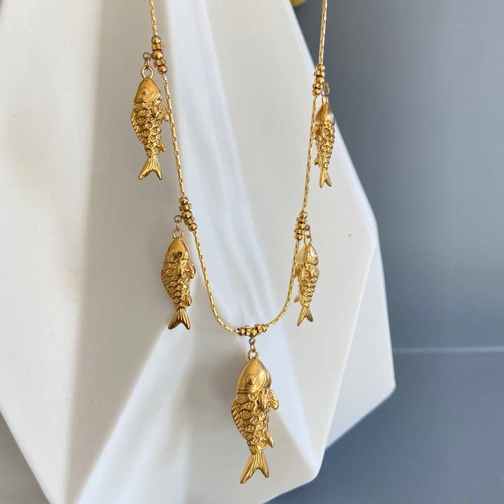 Ma Cocotte - Wholesale Pendant/Charm Necklace - Pesci necklace