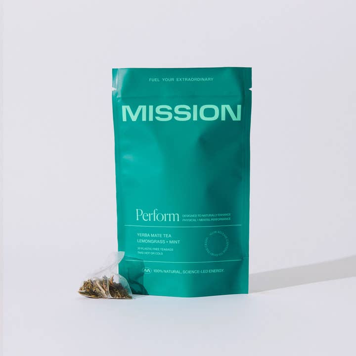 MISSION – wholesale Health/detox tea – Perform Yerba Mate Tea 30 pack