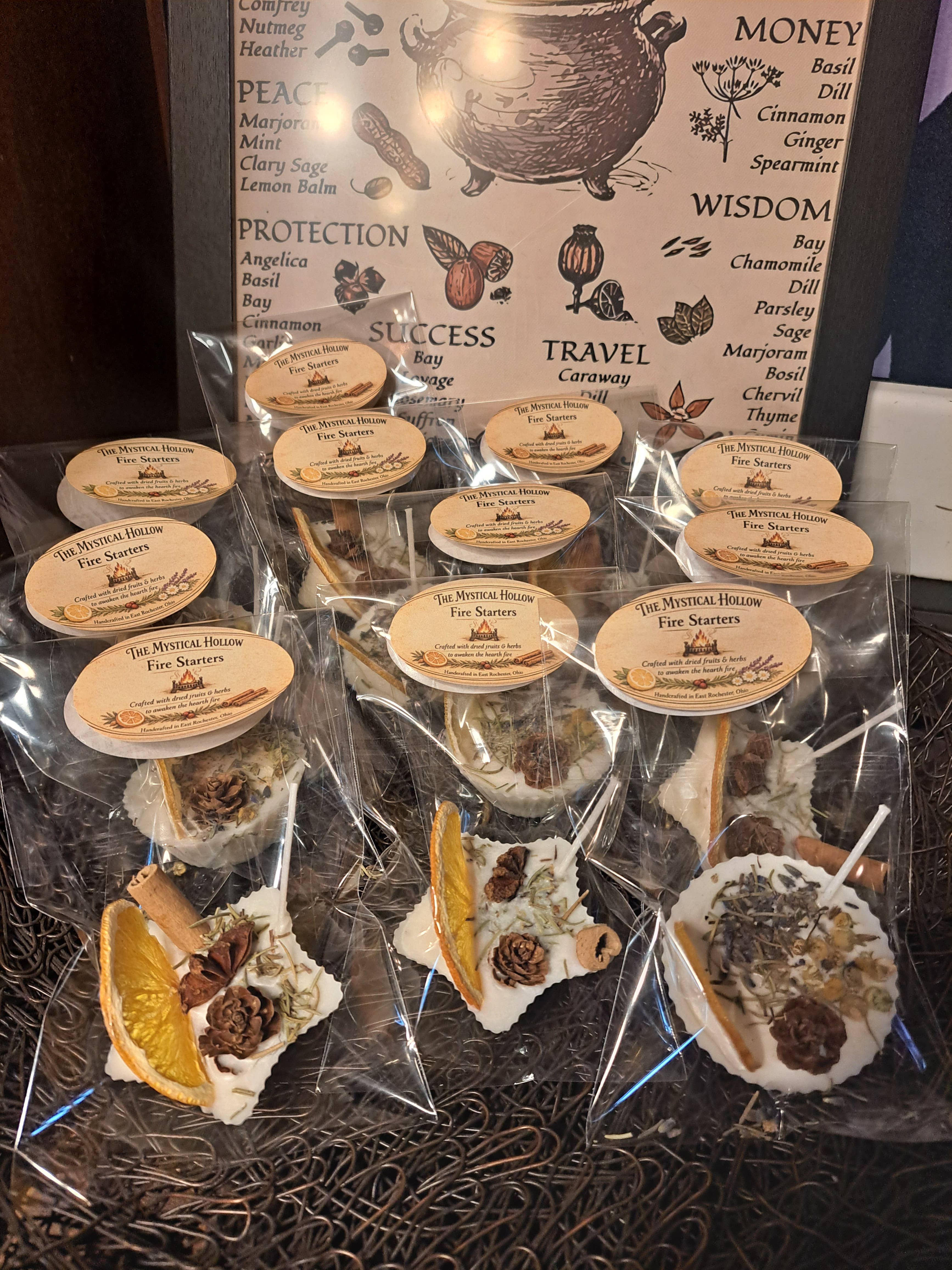 The Mystical Hollow - Wholesale Fire Pit - Fire Starter (Calming)2