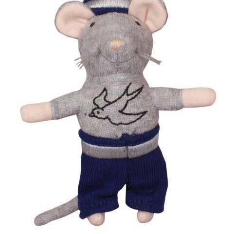Het Muizenhuis - Wholesale Stuffed/Plush Toy - Kids & Baby - Kids Plush Toy - Mouse Grandpa Sailor (12cm)1