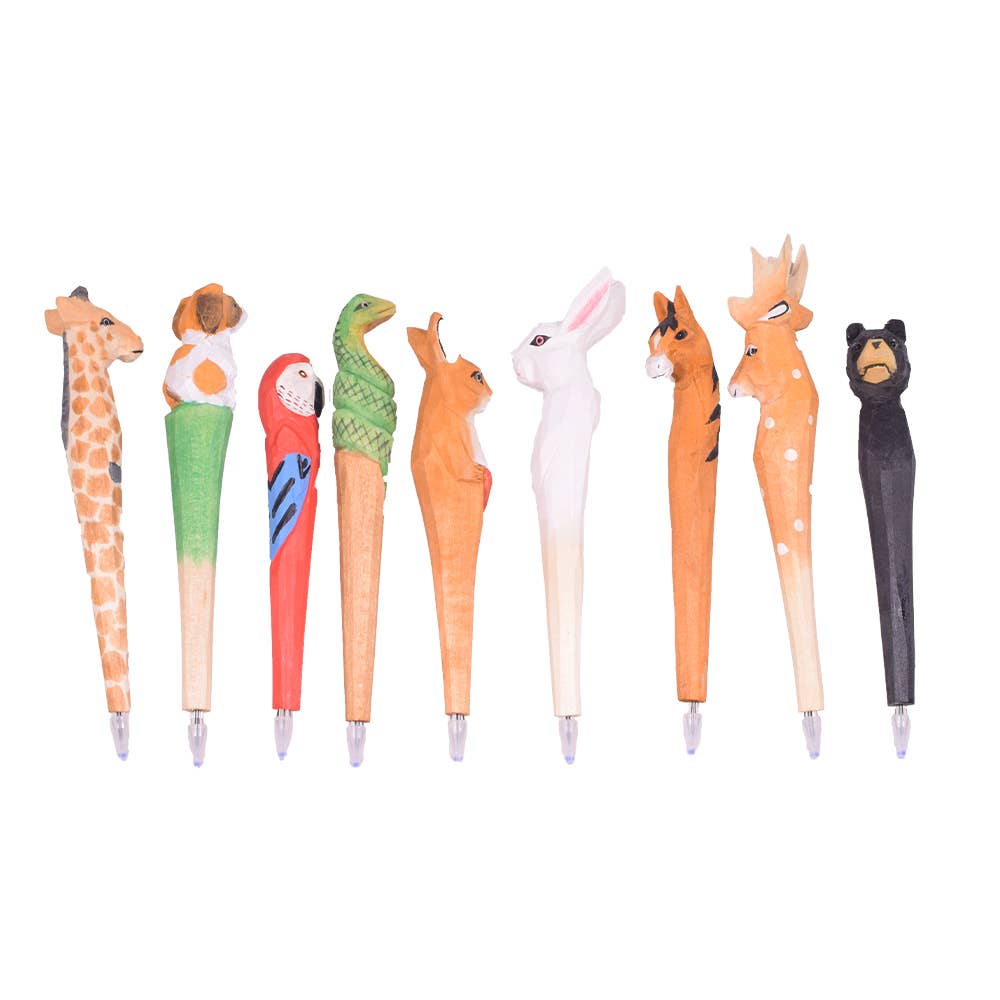 giftland - Wholesale Pencil - Wooden Animals Design Pen0