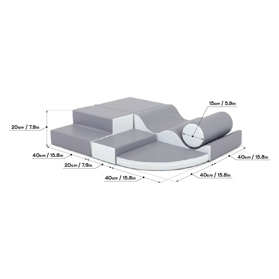 IGLU SOFT PLAY LTD - Venta al por mayor Conjunto de juguetes - Niños - Set Soft Play - Explorer30