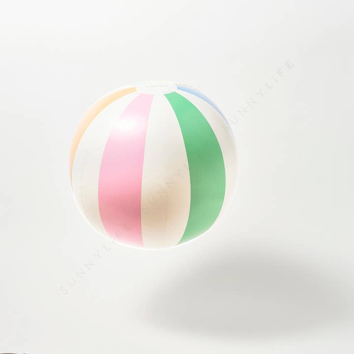 Sunnylife – Großhandel Aufblasbares – Aufblasbarer Wasserball am Pool in Pastell-Gelato1