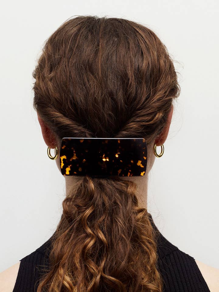 Fermaglio Jumbo Box in tartaruga verde per la vendita all'ingrosso da parte di MACHETE