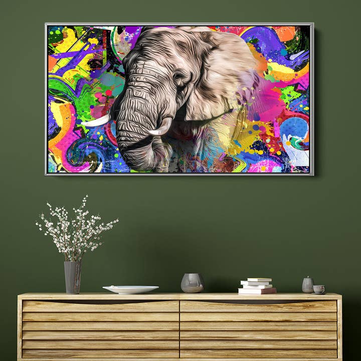 Elephant Circus for wholesale by Meeko Print