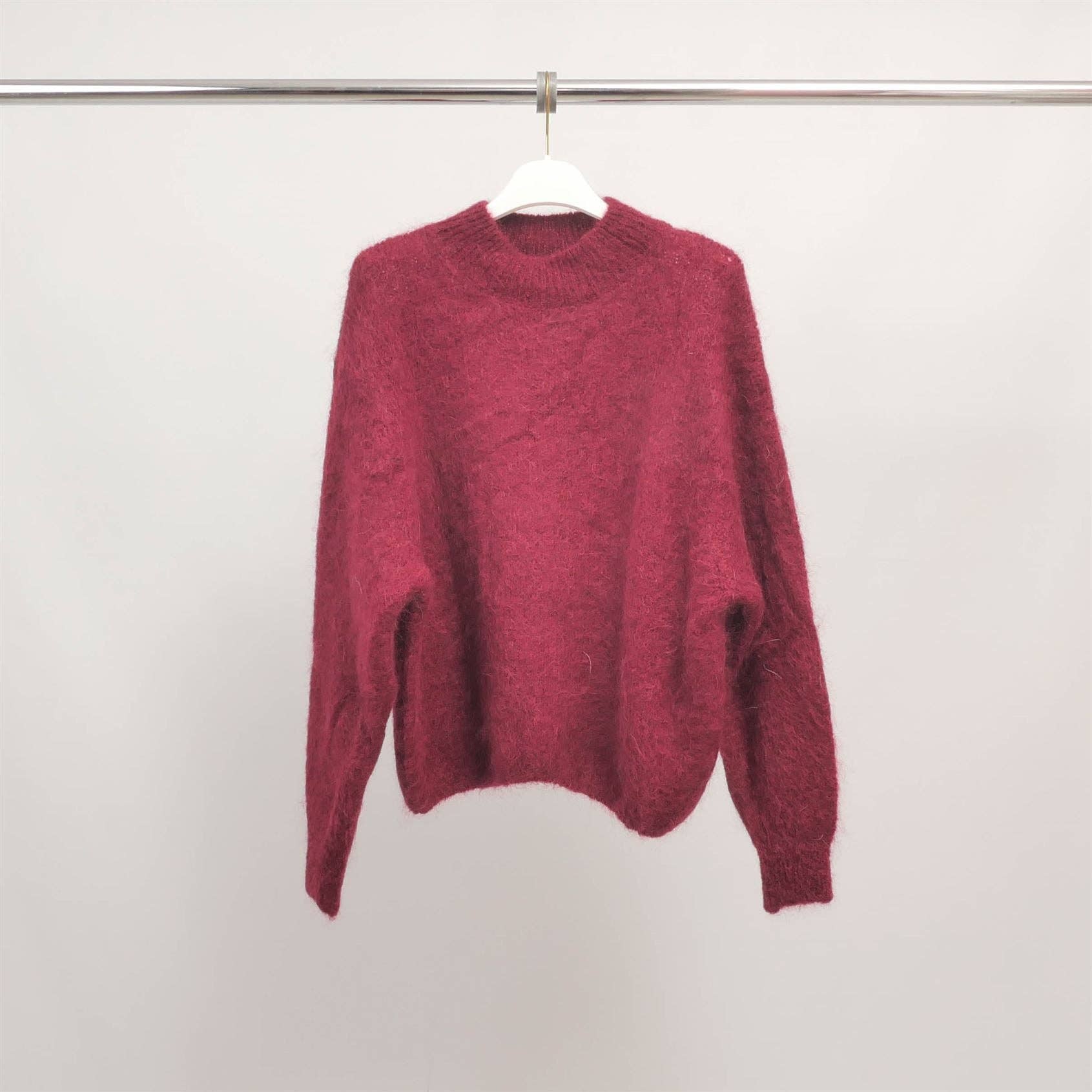 Cecile Wang – Großhandel Strickpullover – Damen – Rollkragenpullover aus Kid-Mohair und Alpaka PJ243703