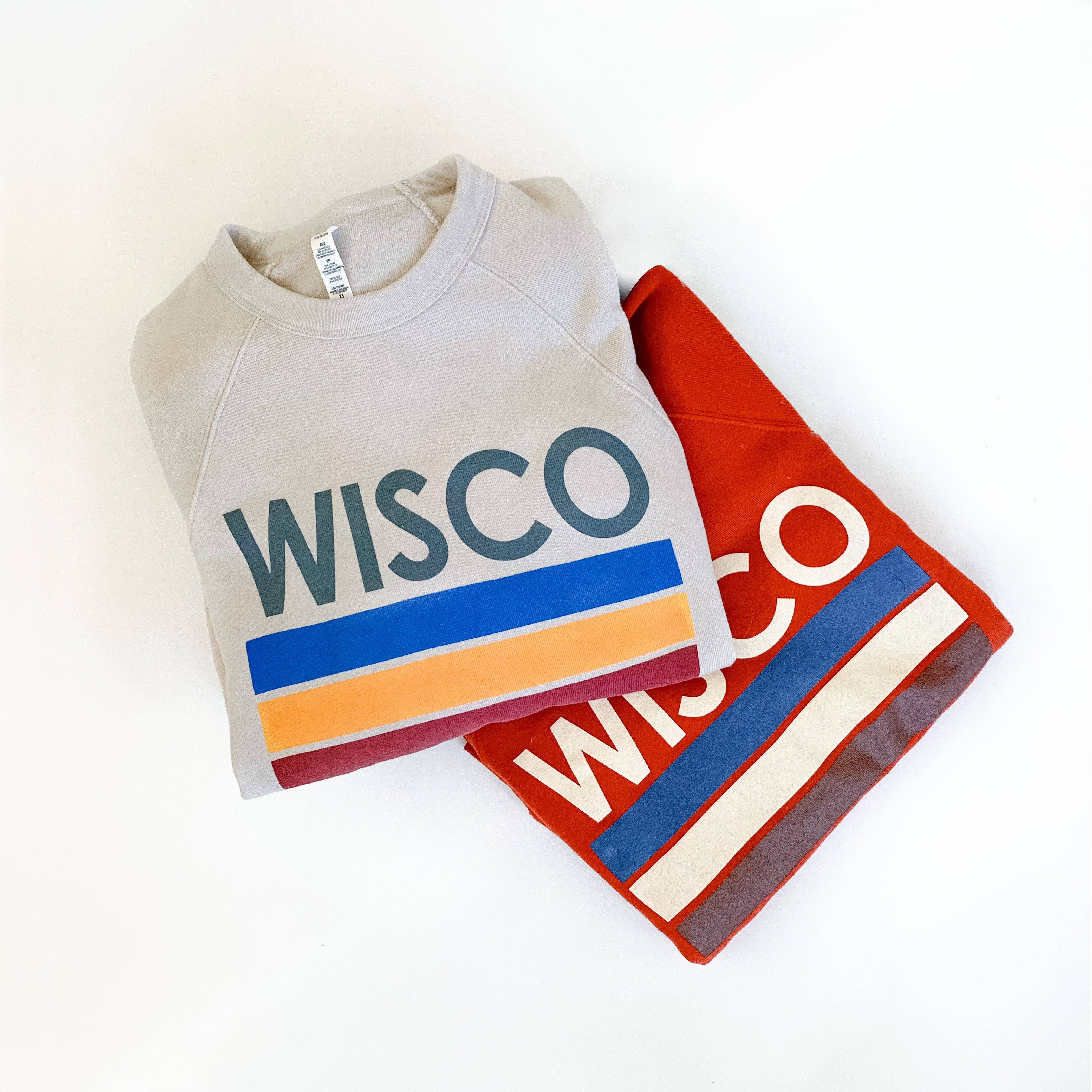 Giltee - Venta al por mayor Sudadera estampada - Unisex - The Pillars - Wisco Ladrillo de cuello redondo unisex5