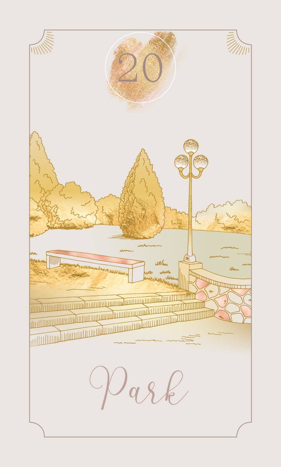 Cardshouse - Wholesale Tarot Cards - Azra’s Golden Lenormand Cards AGM8