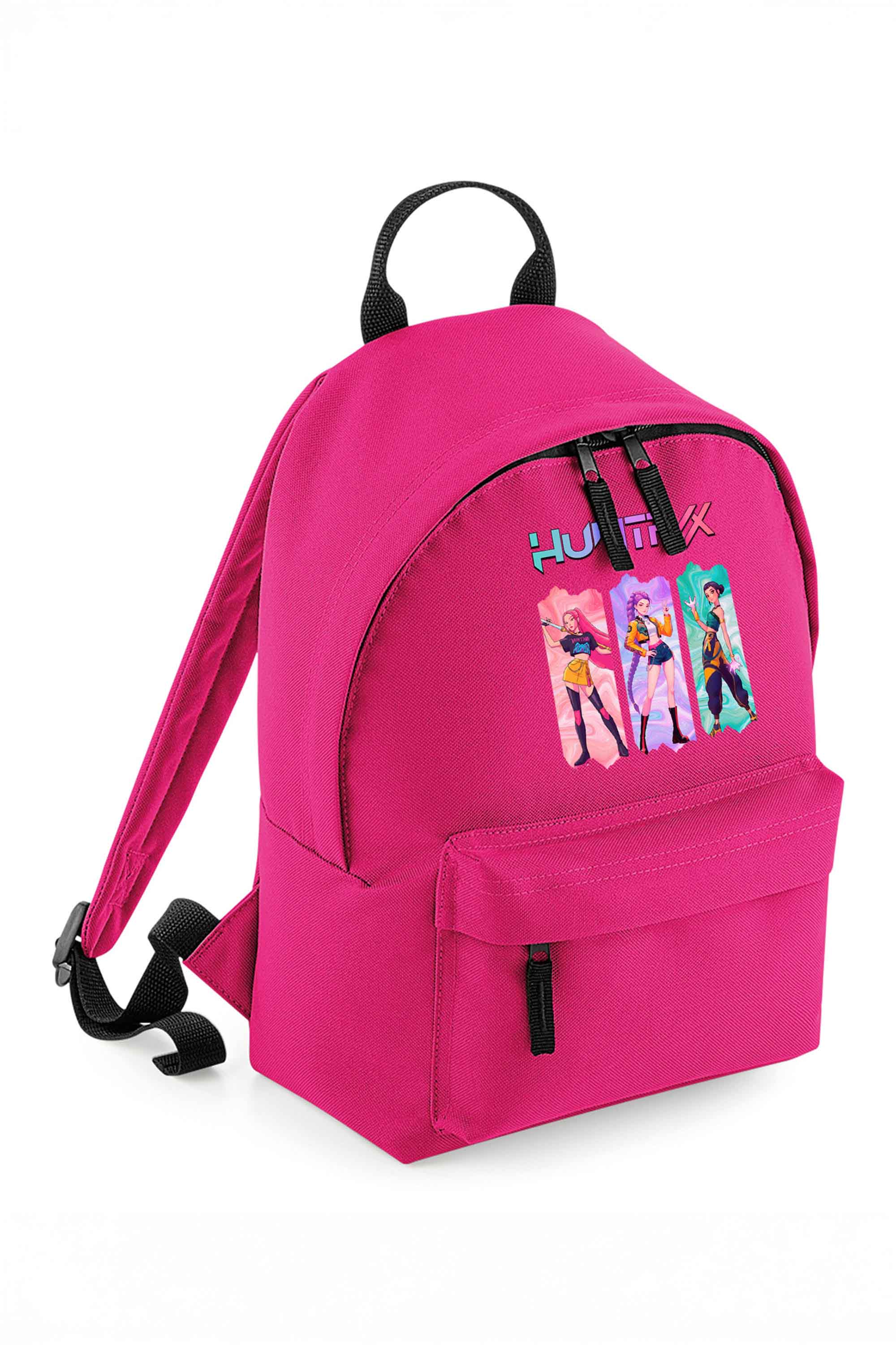 Missi Clothing – wholesale Backpack – Child – Kids K-pop Trio Graphic Printed Mini Backpack6
