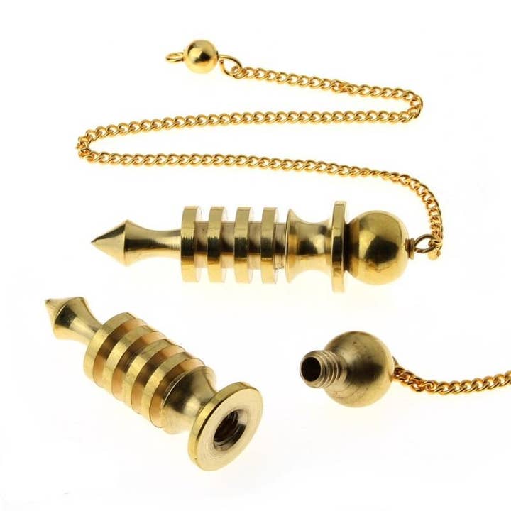 Magic Moon - Wholesale Meditation Supplies - Isis metal pendulum with cavity for witness