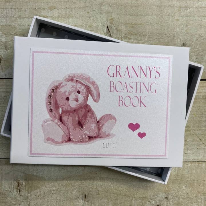 White Cotton Cards – wholesale Fotoalbum – Prisvärd bok Granny's Bunny Pink Photo Album - Mini (NRP1)