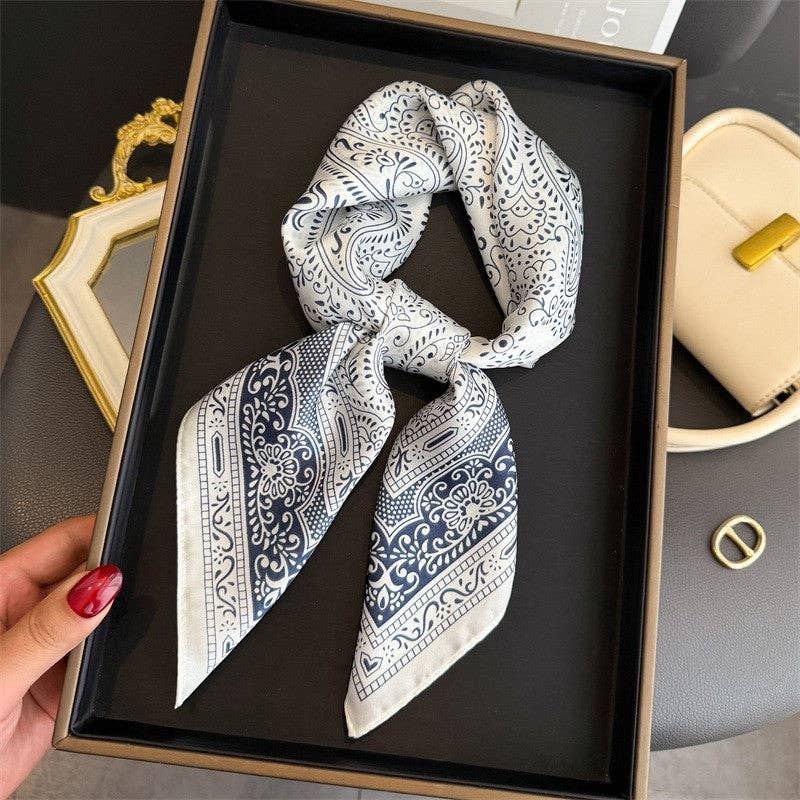 Sheer Trend – Großhandel Schal – Damen – Mode-Print-Quadrat-Schal6