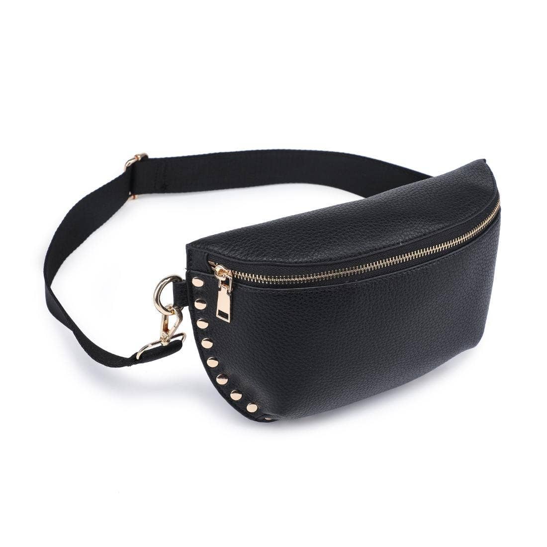 MiMi Wholesale - Wholesale Belt Bag - Women's - 36248ML Studded Fanny Pack/Sling Bag4