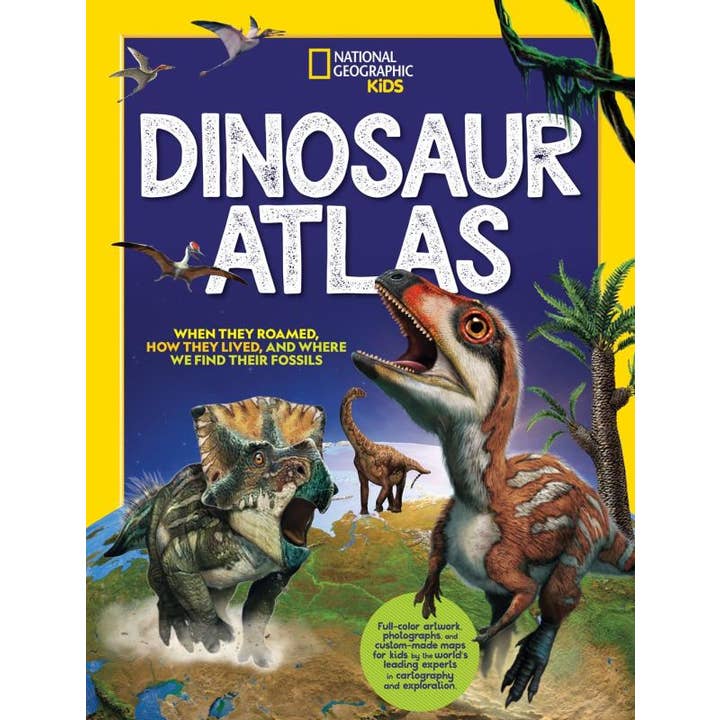 Dinosaur Atlas (National Geographic Kids) for wholesale by Microcosm Publishing & Distribution