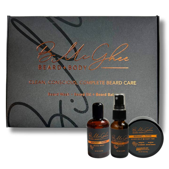 Kit de mantenimiento de barba (elección del comprador) para venta al por mayor de dOSA Naturals