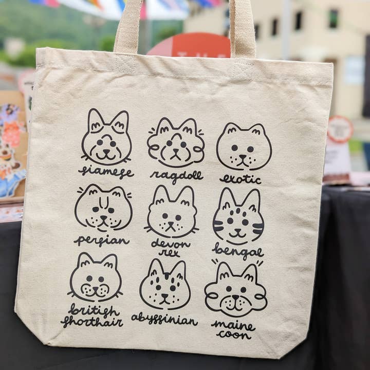 The Stray Shop – Großhandel Tragetasche – Unisex – Kitty Connoisseur Tragetasche1