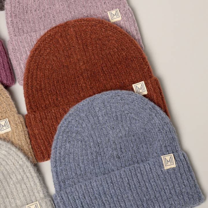 Fashion City - Wholesale Beanie - Women's - Soft Basic Ribbed Knit Cuff Beanie Hat