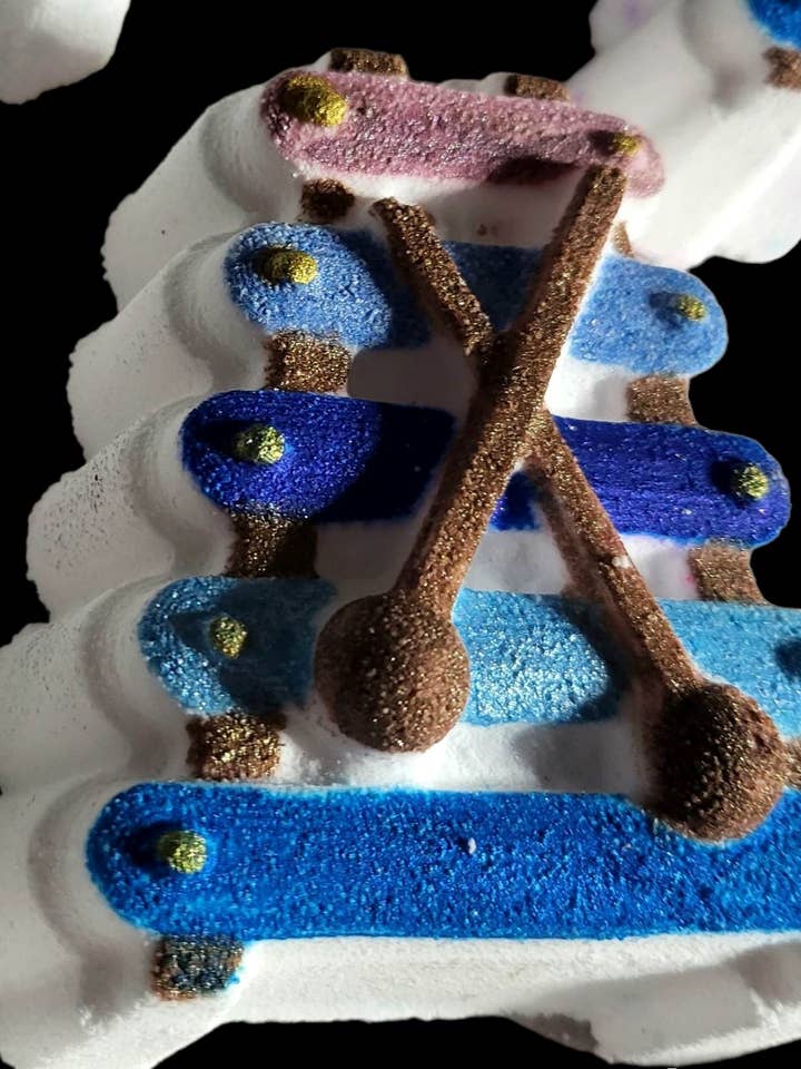 xylophone Bath Bomb Mould BBHP EXCLUSIVE for wholesale by BBHP Moulds