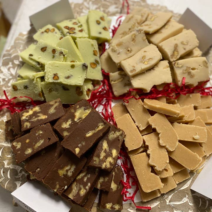 Pistachio for wholesale by Sweet Tooth Fudge, LLC