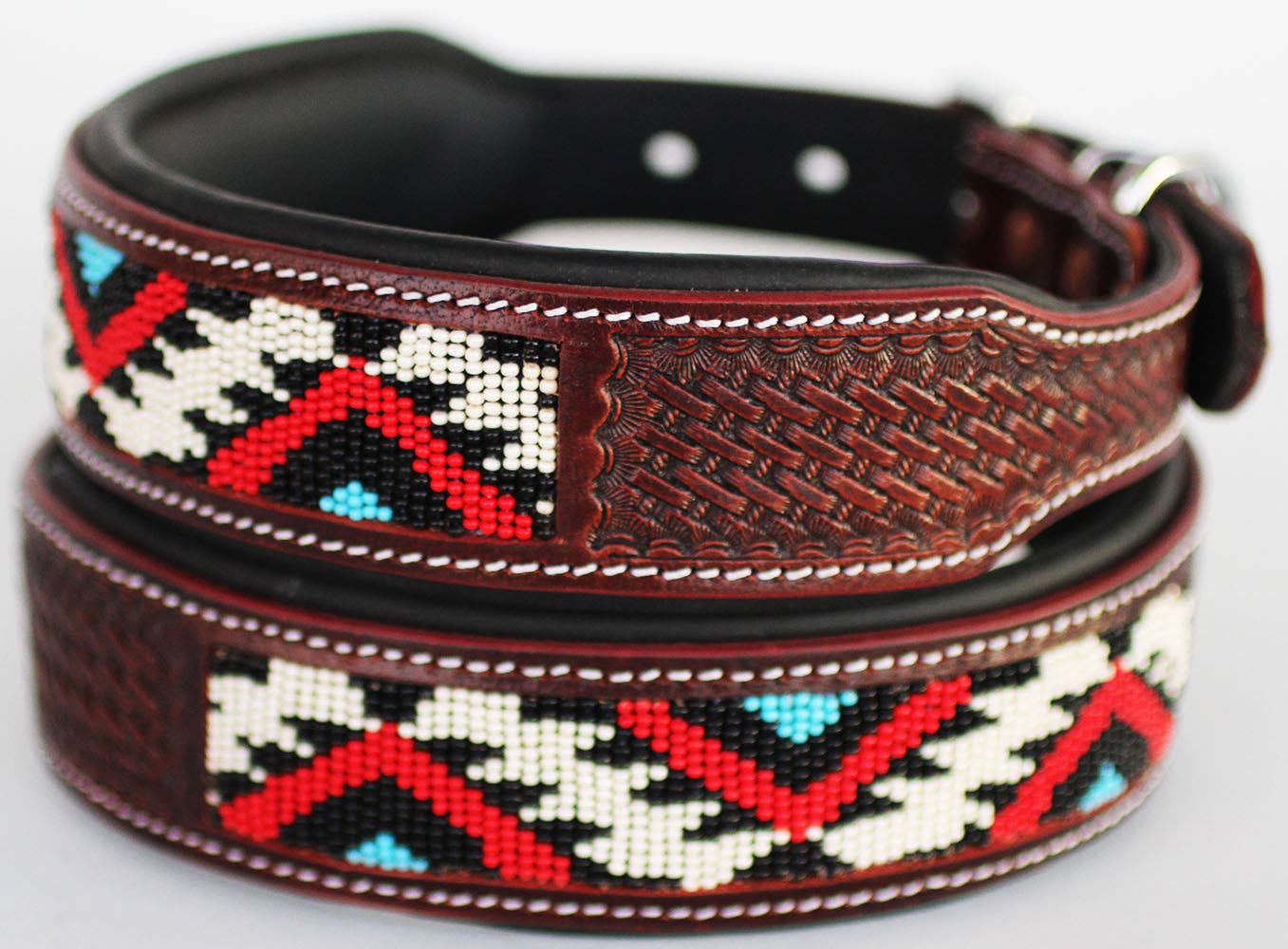 Challenger - Wholesale Pet Collar - Dog - Dog Puppy Collar Genuine Cow Leather Padded Canine  60232