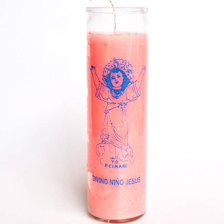 Divino Niño Jesus Ritual Prayer Candle for wholesale by Santa Sabina