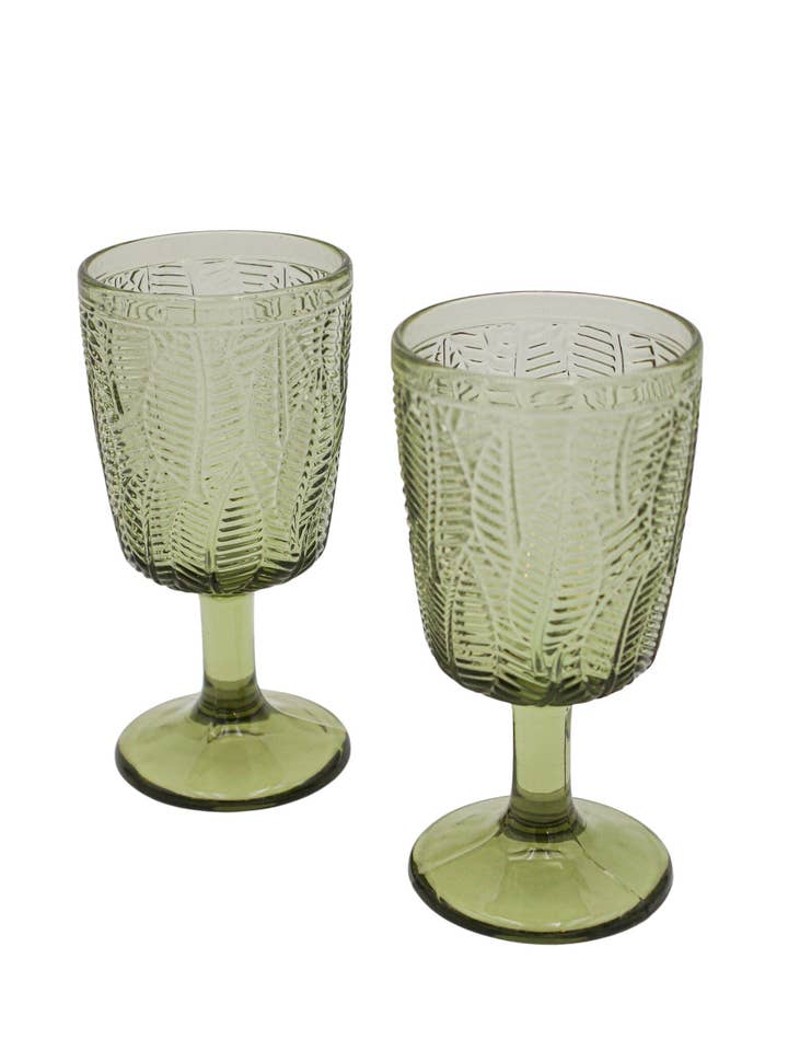 Calice Foglia d'Olivo - Set di 4 per la vendita all'ingrosso da parte di Briton Court