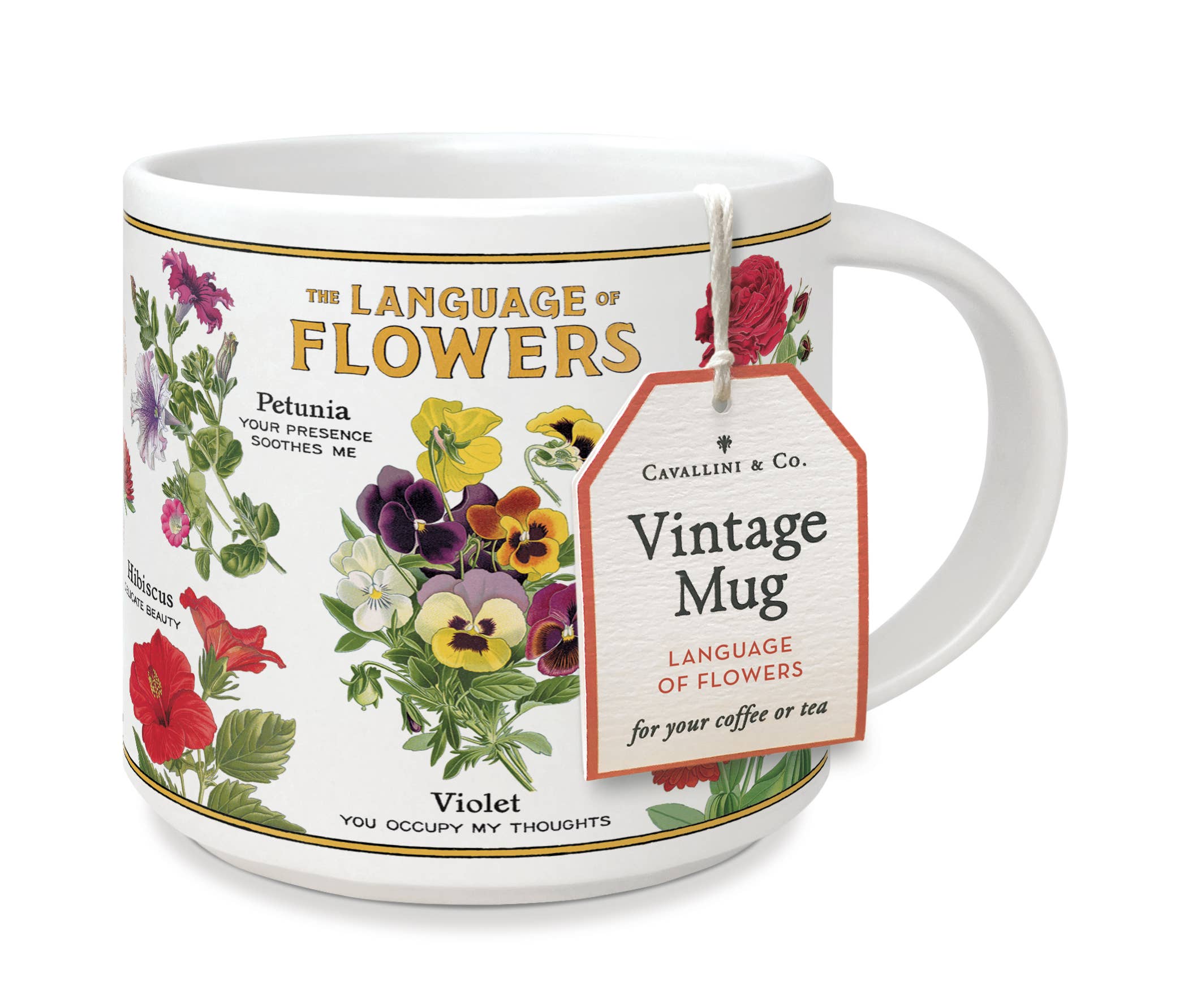Bobangles - Wholesale Coffee mug - Cavallini Mug Pack/ 12 Assorted6