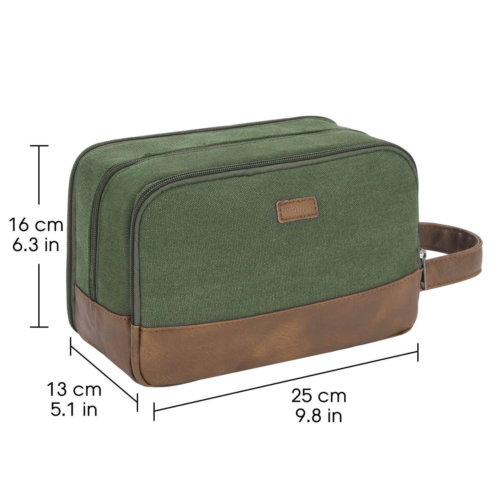 wandf - Wholesale Toiletry Bag - Men's - Canvas Travel Toiletry Shaving Bag Hanging Dopp Kit Unisex41