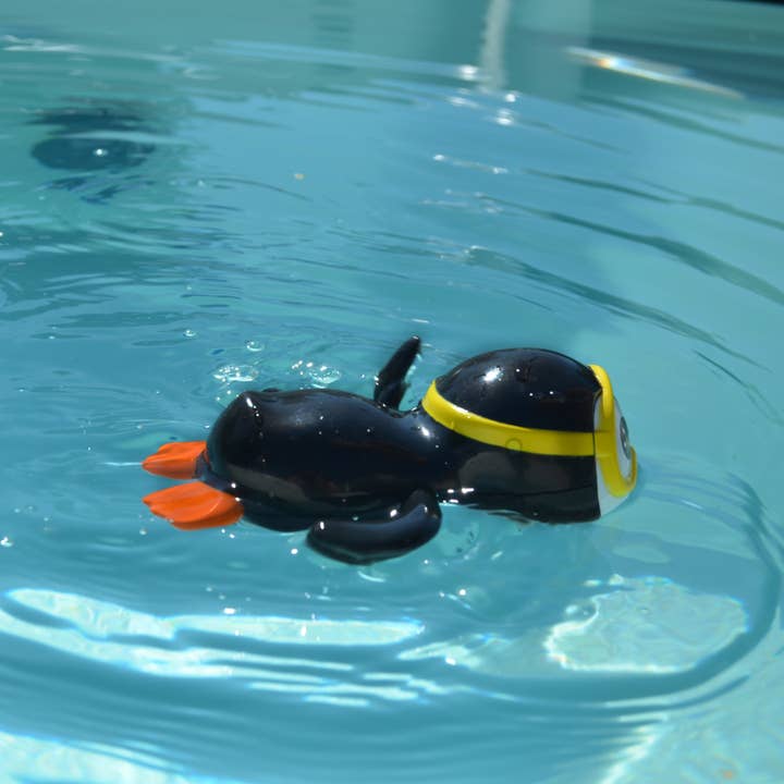 Magni ApS - Wholesale Bath Toy - Baby - Magni | Wind Up Bath Toy - Penguin asstd