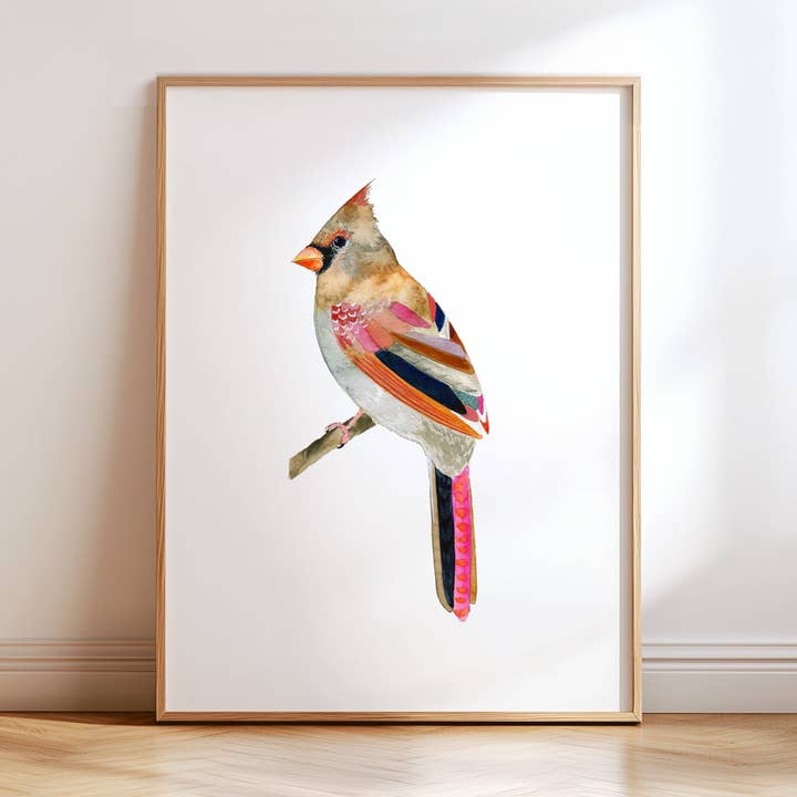 Cardinal for wholesale by Snoogs & Wilde Art