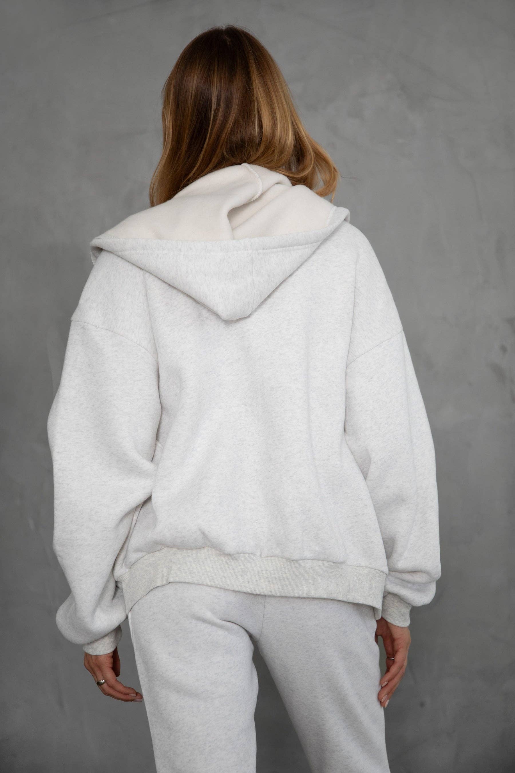 TICTOC - Wholesale Hoodie - Women's - Plus Size Oversized Loose Fit Hoodie TH29489X57