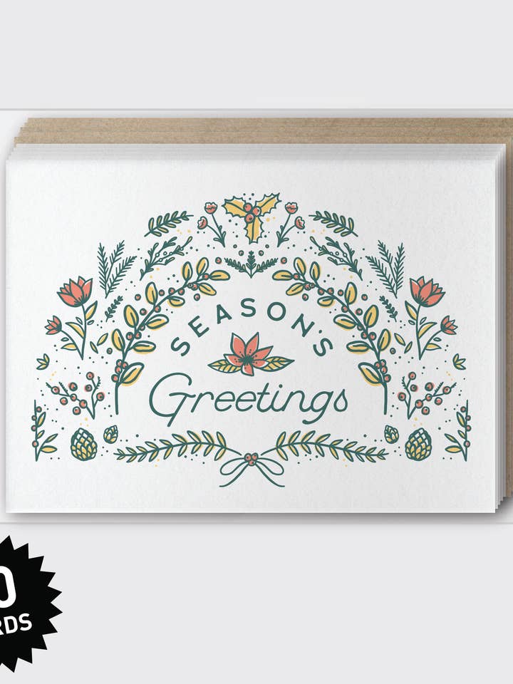 Box Set of 10 - Season's Foliage for wholesale by Pike Street Press