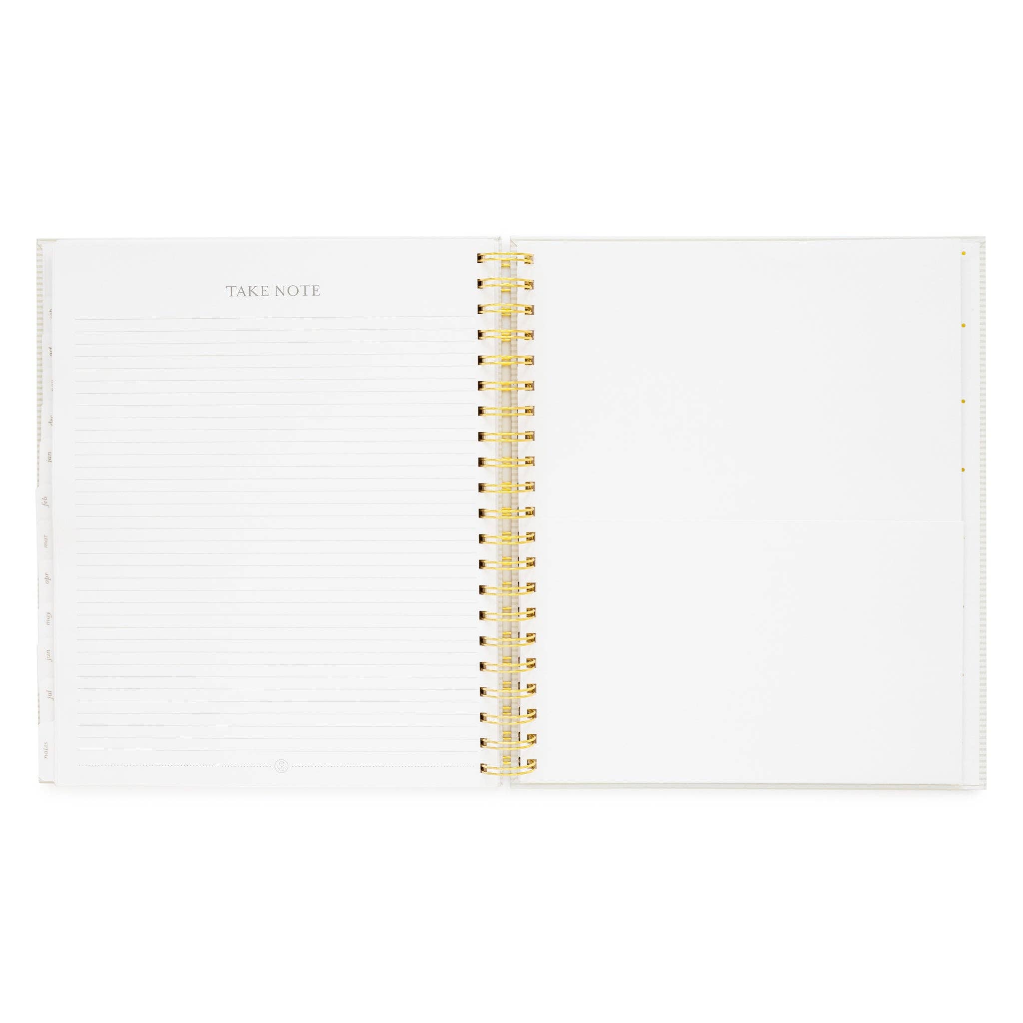 Sugar Paper - Wholesale Planner - 2025-2026 Khaki Stripe Large Weekly Spiral Academic Planner8