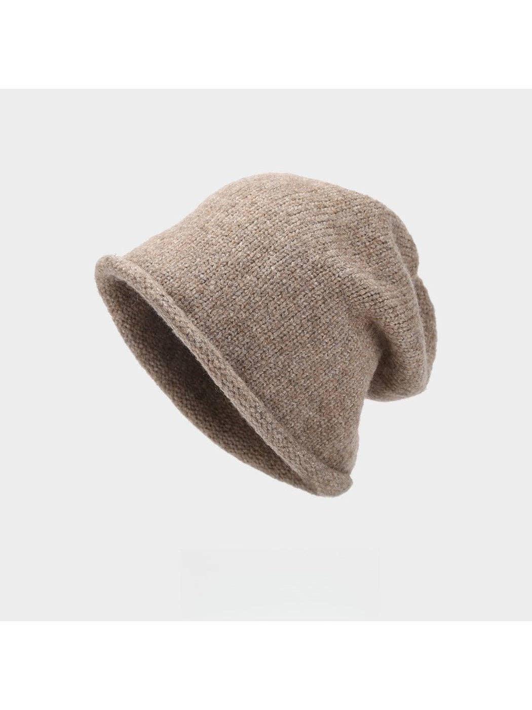 Funkyrel® Atzbranding Limited – Großhandel Beanie – Damen – Haila - Winter Damenmütze mit gerolltem Rand2