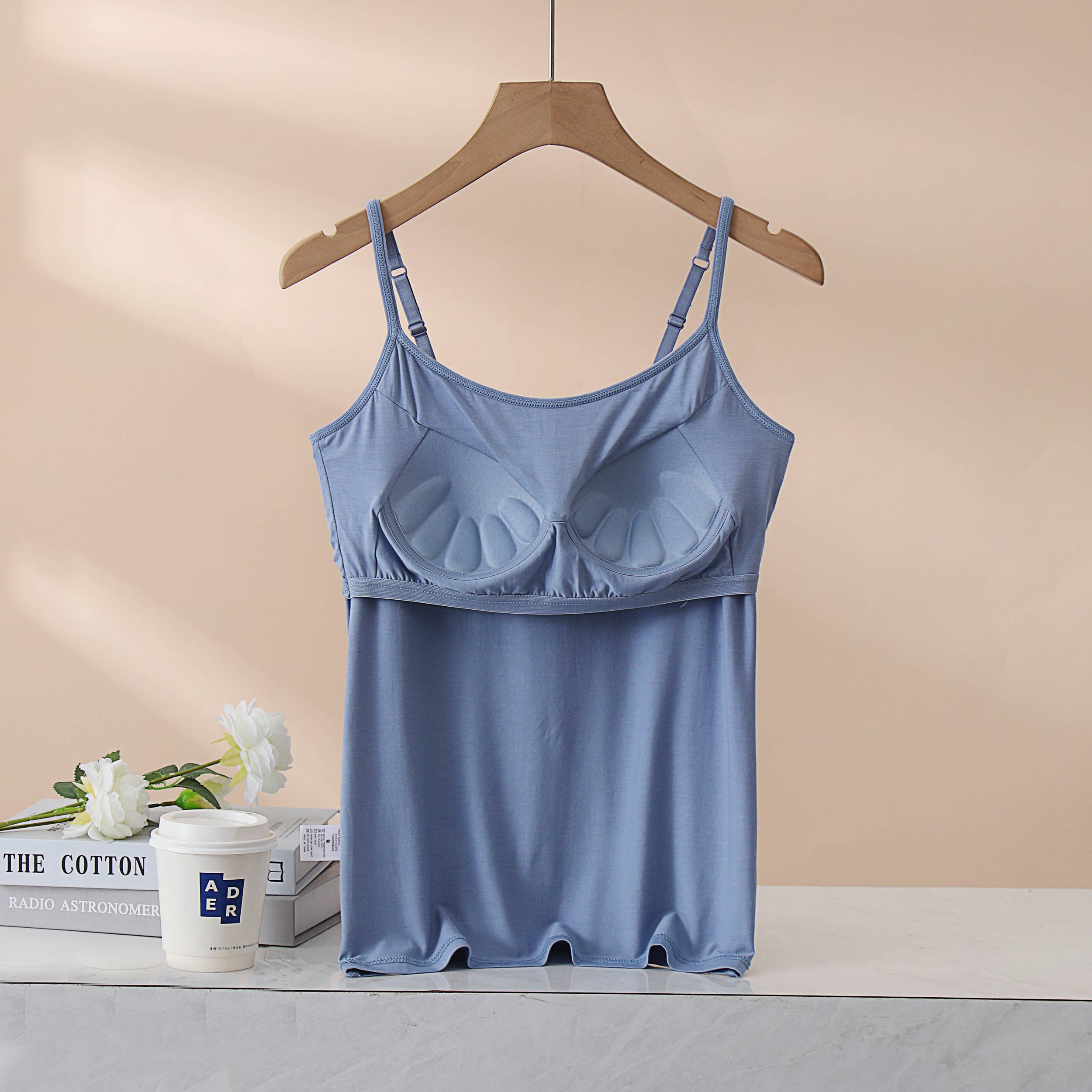 Rosa Clothing - Wholesale Camisole - Women's - built-in bra camisole top8