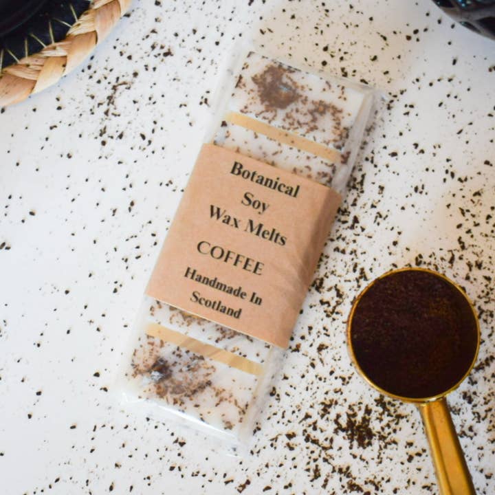 Coffee Botanical Soy Wax Melt Bar for wholesale by Creepy Charming