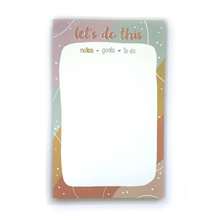 Let's Do This Notepad for wholesale by VimAnnVigor