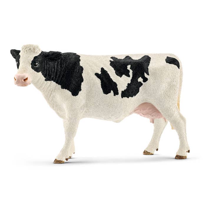 Meroncourt Europe Ltd – wholesale Figurine toy – Kids – SCHLEICH Farm World Holstein Cow Toy Figure (13797)