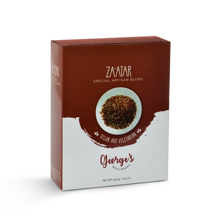 George's Regional - Wholesale Dried Spice Mix - Zaatar - Special Artisan Blend (Case 12/400g)1