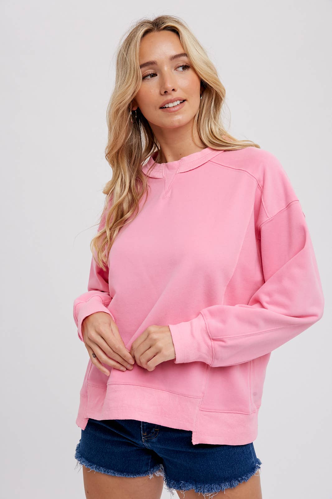 Bluivy - Wholesale Sweatshirt - Women's - BOXY SWEATSHIRT22