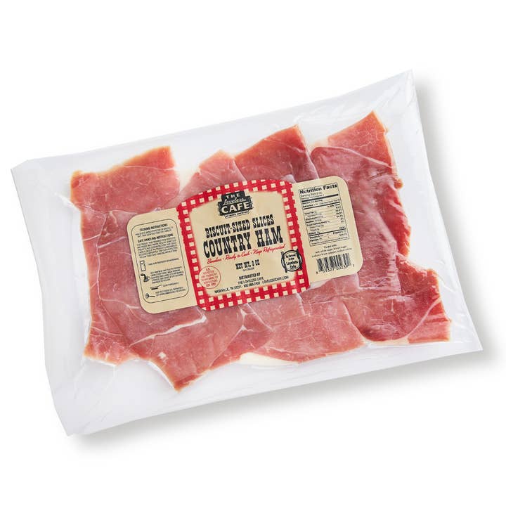Country Ham Biscuit Sized Slices for wholesale by The Loveless Cafe