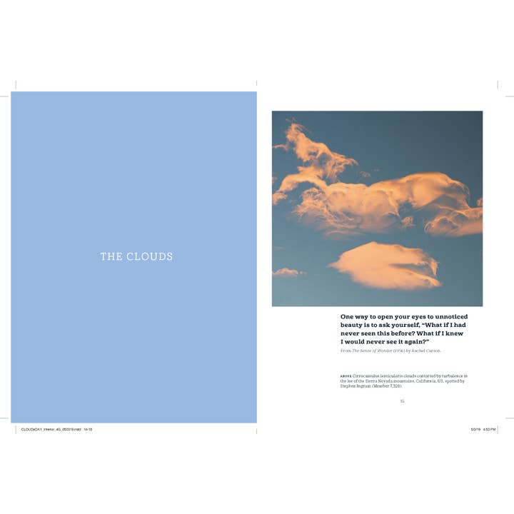 Chronicle Books - Wholesale Nature & Outdoors - A Cloud a Day2