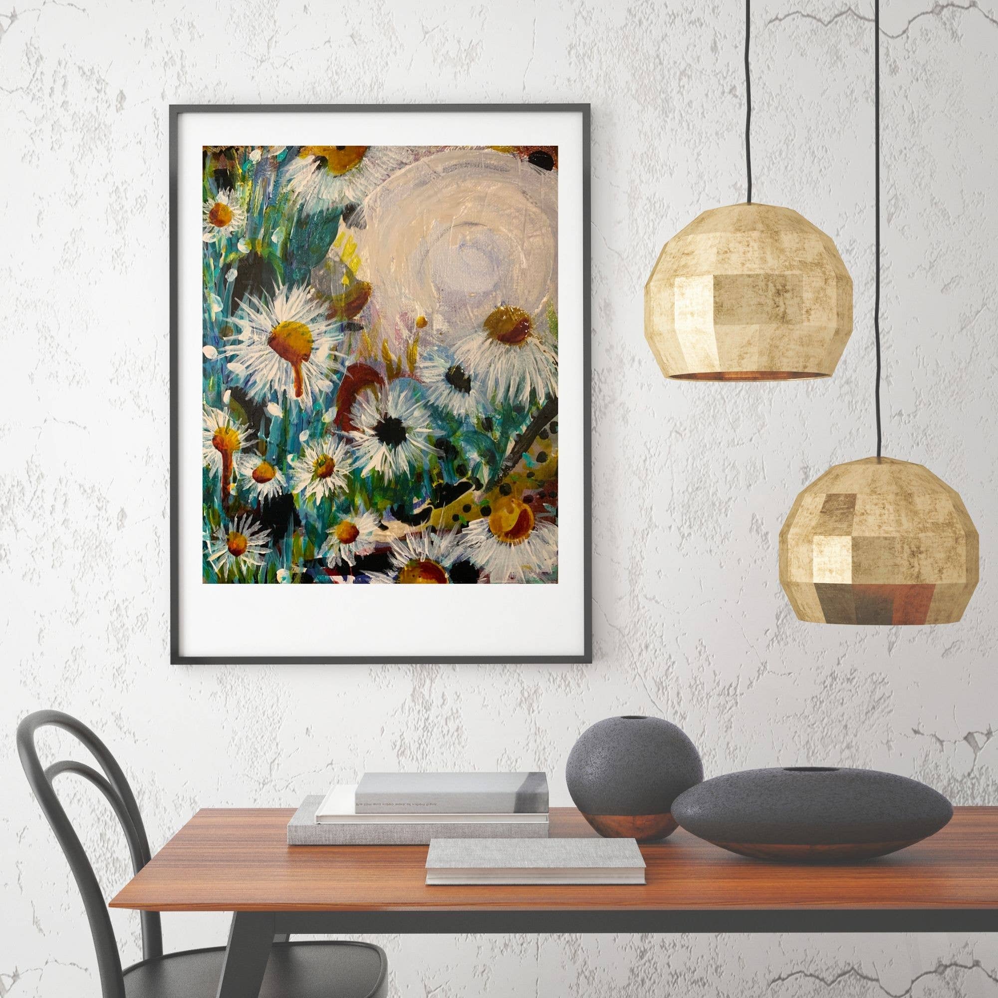 Rebecca Swan Art + Design - Wholesale Art Print - Moon Walk1