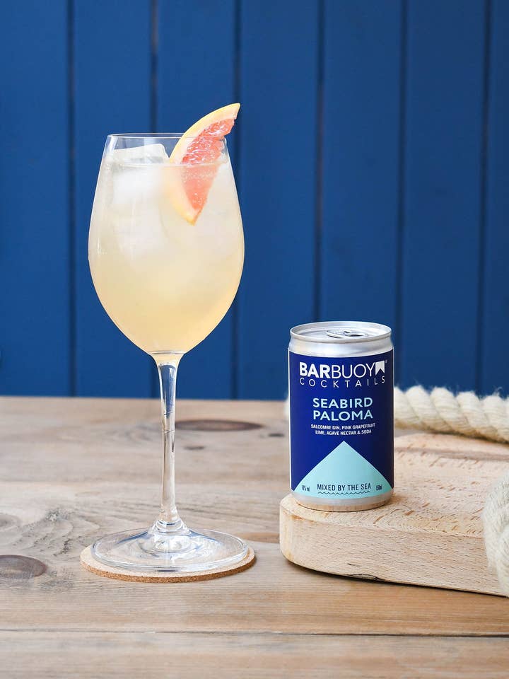 Seabird Paloma Canned Cocktail for wholesale by Bar Buoy Cocktails
